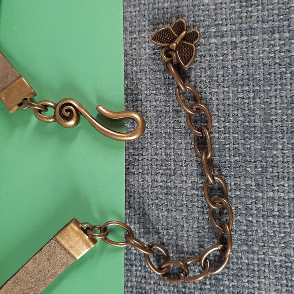 Charm Leather Wrap Bracelet Create Crystal's Dragonfly Charms Uplifting Gift - Picture 5 of 5